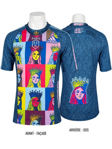 Maglia rugby maillot paris - maglia,
