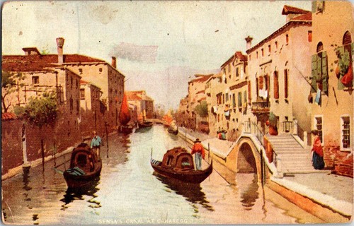 Venezia italia cartolina - venezia,