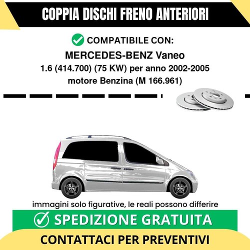 Coppia dischi freno anteriori - dischi,