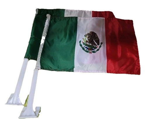 Bandera mexicana 12x18 para - de,