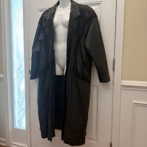 Cappotto pelle vintage winlit - vintage,