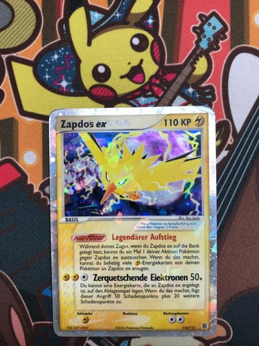 Zapdos 116 112 rosso - ex,