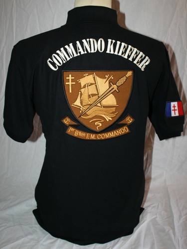 Polo commando kieffer 1er - commando, kieffer,1er