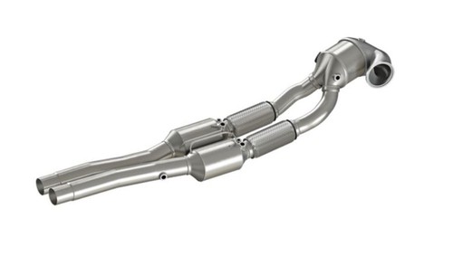 Downpipe hjs ece audi - ece,