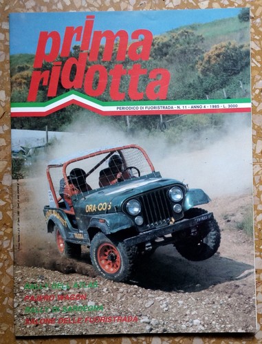 Prima ridotta numero 1985 - numero, 11