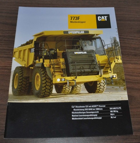 Brochure caterpillar 773f - caterpillar,