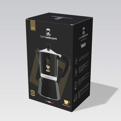 Caffe mercanti stovetop moka - mercanti,