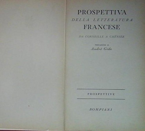 Andre gide prospettiva - andre, della