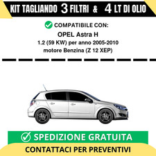 Tagliando per OPEL Astra H 1.2