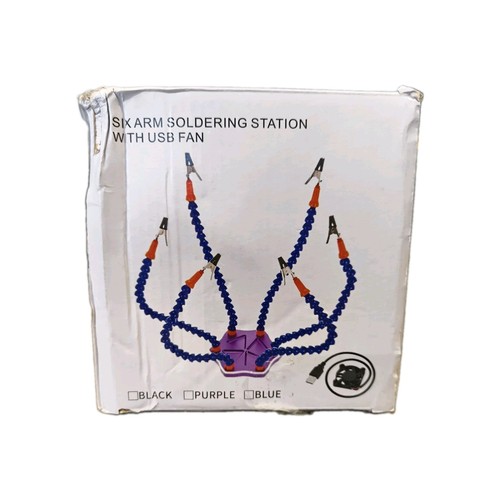 Stazione saldante sei bracci - a,