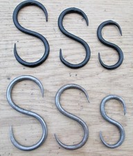 Gancio da cucina fabbro in ferro rustico ferro battuto forgiato a mano vintage gancio da appendere