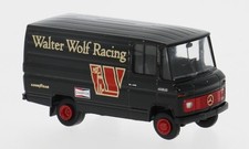 Brekina 36857 - 1/87 Mercedes L 406 D Furgone, 1967, Walter Wolf Racing - Nuovo