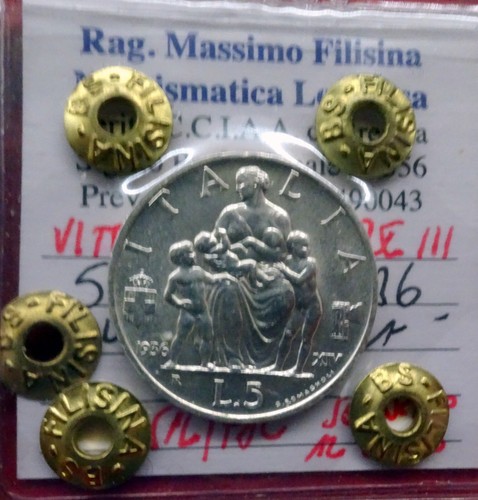 Regno italia lire 1936 - d'italia,