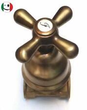 RUBINETTO ARRESTO DA INCASSO BRONZATO - BRONZO