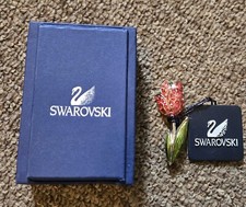 Signed Swarovski Crystal Pink