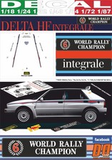 DECAL LANCIA DELTA HF