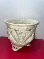 ANTICO VASO CACHEPOT CERAMICA NO RICHARD GINORI MONDOVI SAVONA