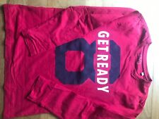 OVIESSE maglia manica lunga bambino rossa 10/11 anni in ottime condizioni