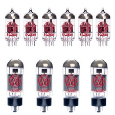 Kit Valvola di Ricambio per Bugera 6262 (5x ECC83 1x Balanced ECC83 4x Match...