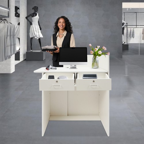 Scrivania reception led - , banco