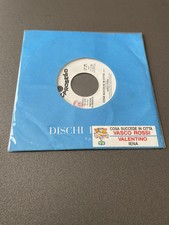 VASCO ROSSI COSA SUCCEDE IN CITTÀ VALENTINO IENA VINILE JUKE BOX CON ADESIVO 