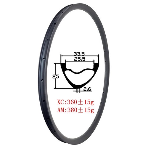 Cerchio mtb carbonio 29er - cerchio,