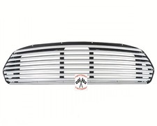 Griglia cromata mascherina apertura cofano interna Mini Austin Rover 8 listelle