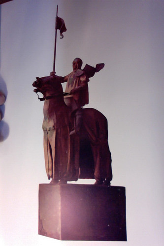 1902 litografia cavaliere sul - litografia,