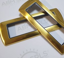 Placca 7 Posti in metallo ORO