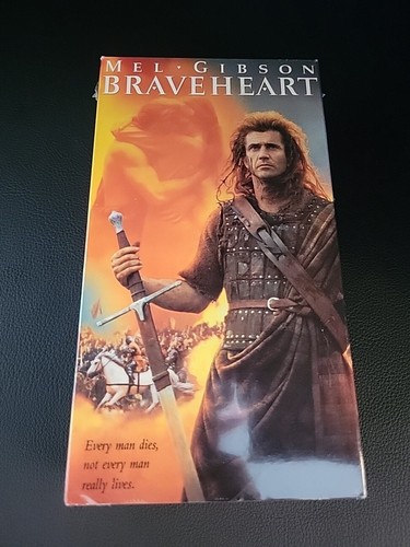 Braveheart mel - braveheart, (vhs,