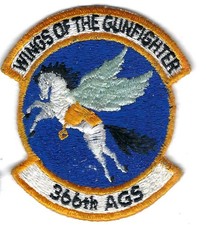 PATCH USAF 366TH AGS