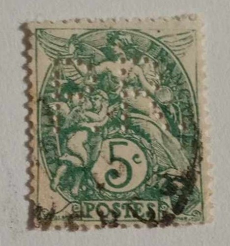 Francobollo forato - francobollo,