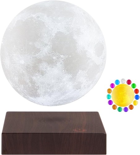 Lampada luna levitante - luna,
