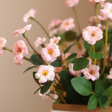 Bouquet di rose in seta artificiale con aspetto realistico per decorazione matrimonio