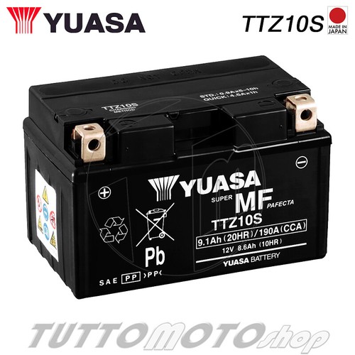 Batteria yuasa ttz10s - yuasa, mv