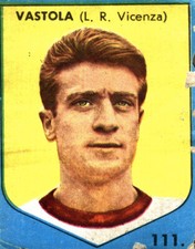 FIGURINA CALCIATORI LAMPO 1963/64 - L.R. VICENZA - VASTOLA (111) - VEDI MARGINI!