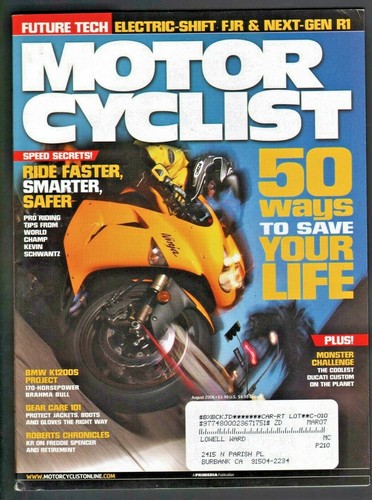 2006 august motorcyclist - 2006,