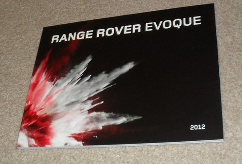 Brochure range rover evoque - rover,
