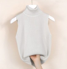 Canotta donna smanicata polo