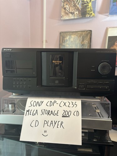 Sony cdp cx235 megastorage - sony,