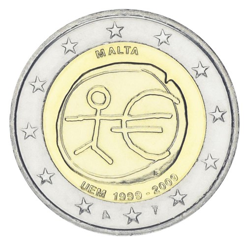 Malta euro 2009 years - malta, "10