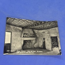 ARQUA PETRARCA CASA DEL POETA INTERNO STUDIO - Cartolina Bianco e nero --