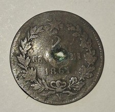 Moneta, Italia, 2 Centesimi