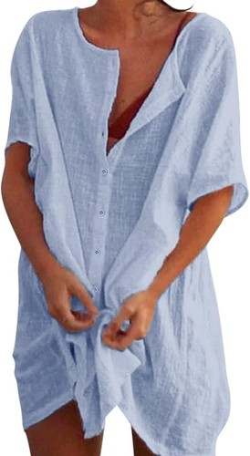 Camicia copricostume donna - camicia,