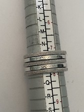 Anelli impilabili in argento Pianegonda - Misura P