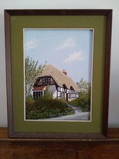 Dipinto olio su tela di veduta