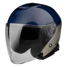 CASCO JET MT HELMETS THUNDER 3 SV JET XPERT A17 BLU LUCIDO