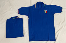 Maglia ITALIA Mondiali Spagna 1982 Lanetta Vintage Calcio Campioni Del Mondo 82