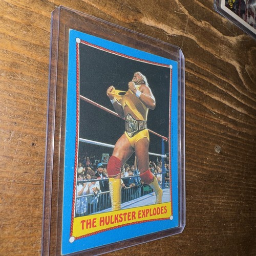 Vintage 1987 topps wwf hulk - topps,