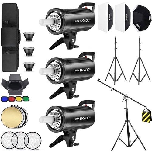Godox pack sk400ii 1200ws - 3,